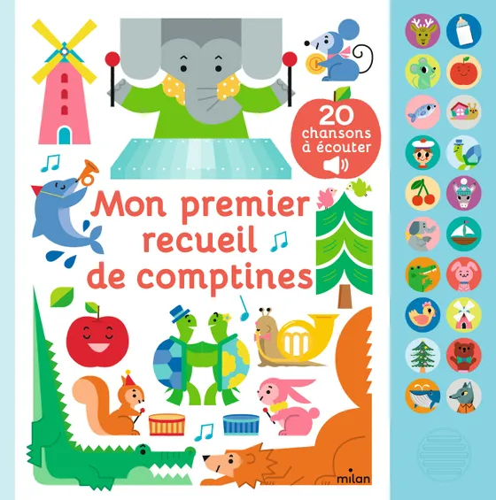Mon premier recueil de comptines – 20 chansons à écouter