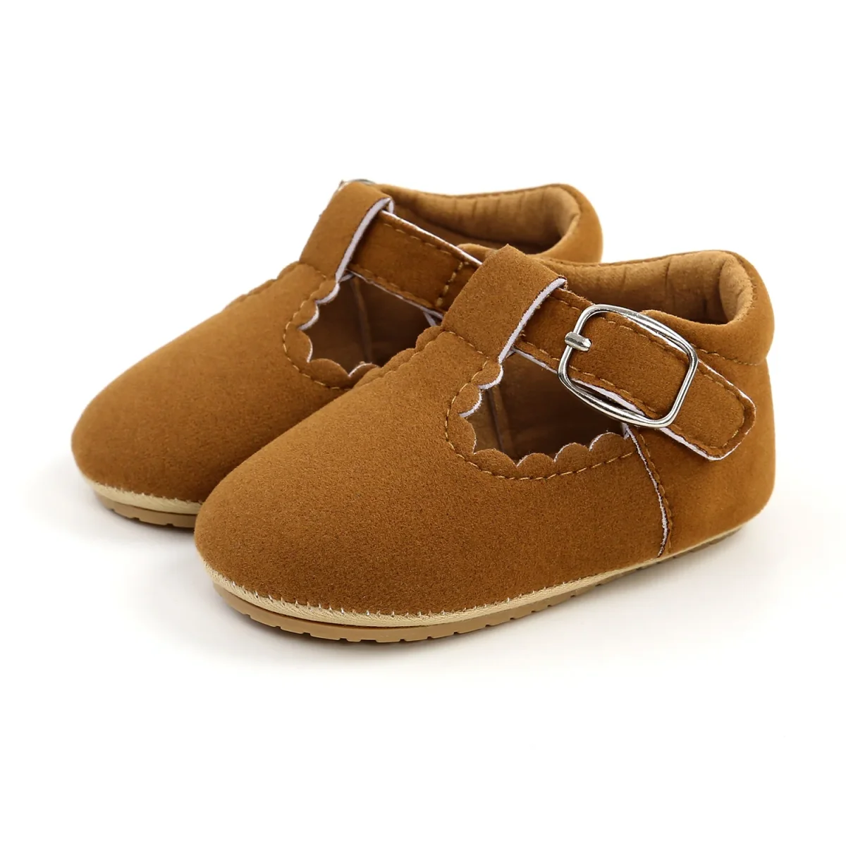 Chaussures en cuir pour nouveau-né – Image 8