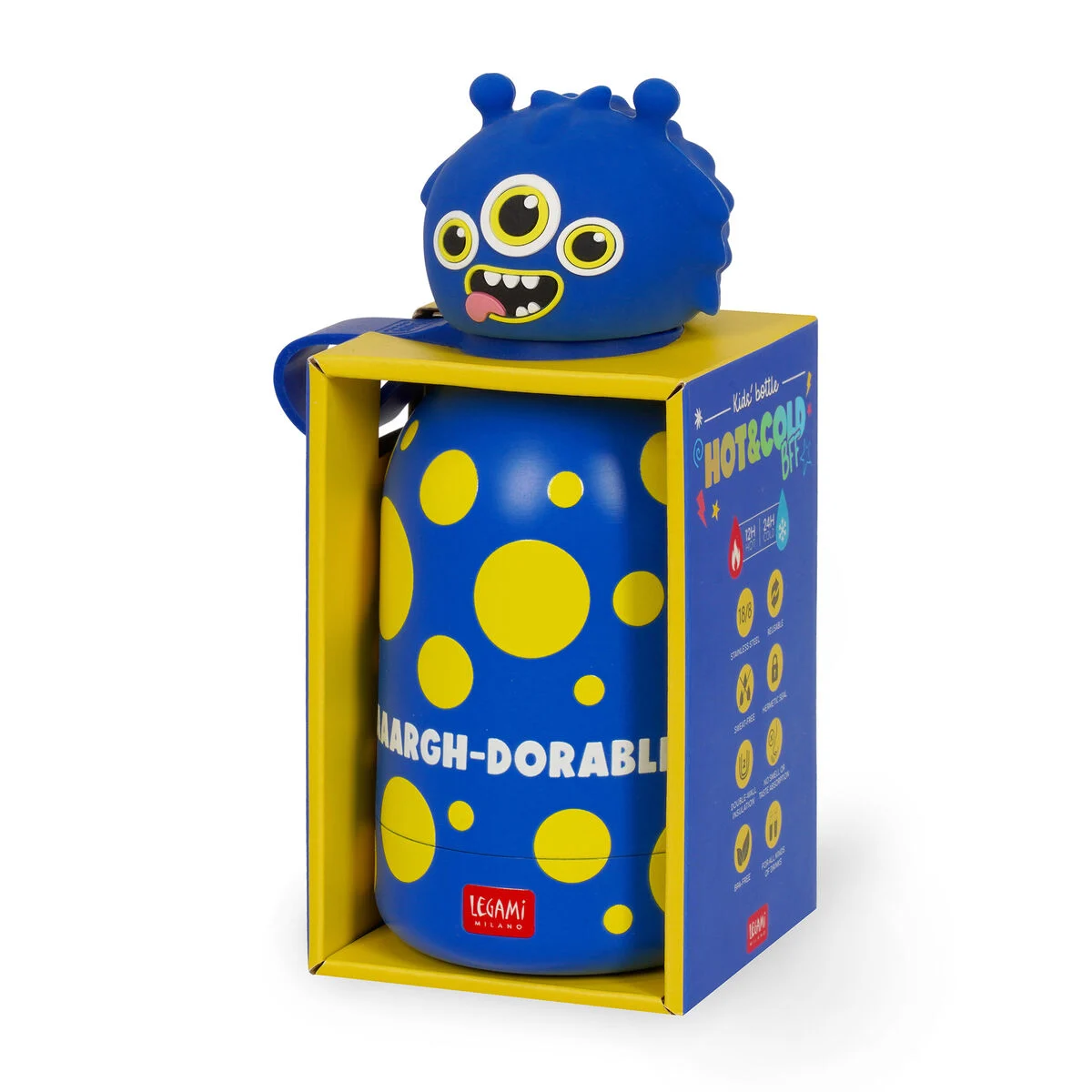 Gourde Isotherme pour Enfant – Hot & Cold BFF – Monster – Image 3