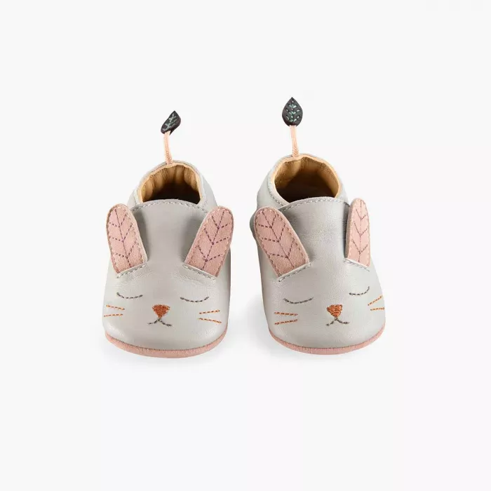 Chaussons en cuir Lapin – Après la pluie – Image 4