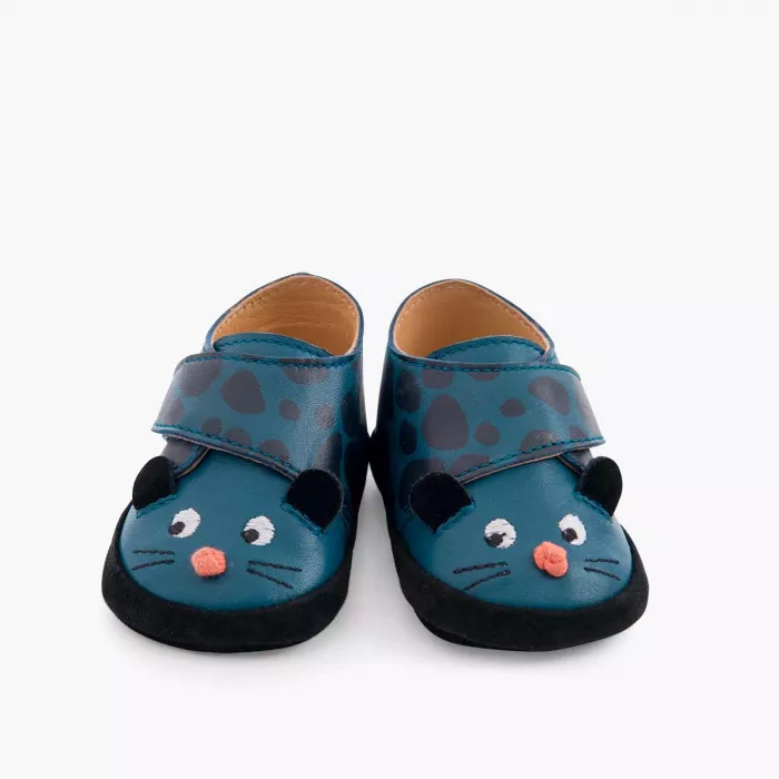 Chaussons en cuir Panthère – Dans la jungle – Image 2