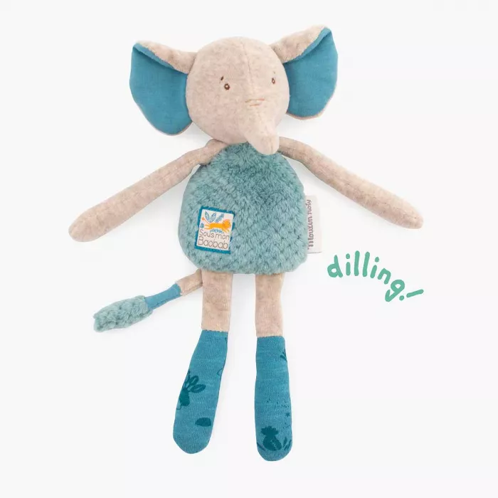 Doudou hochet éléphant – Sous mon baobab