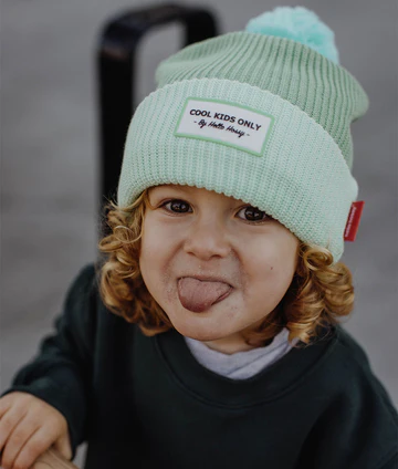Bonnet Color Block Minty – Image 3